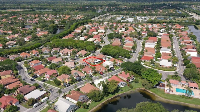 504 Bedford Ave, Weston, FL 33326 - view of property location featuring a large body of water and nearby suburban area