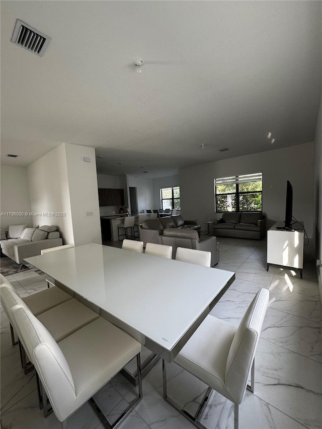 4409 SW 173rd Ave, Miramar, FL 33029 - dining room with light marble finish floors
