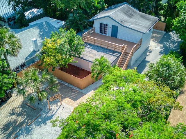 bird's eye view