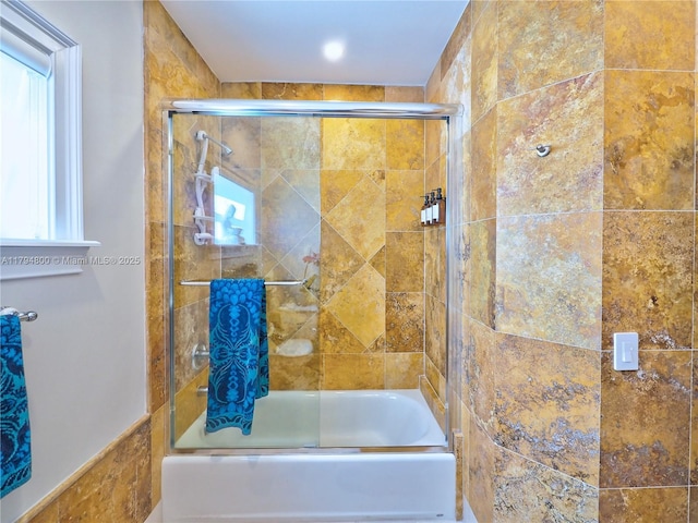 1229 Sorolla Ave, Coral Gables, FL 33134 - full bath featuring bath / shower combo with glass door