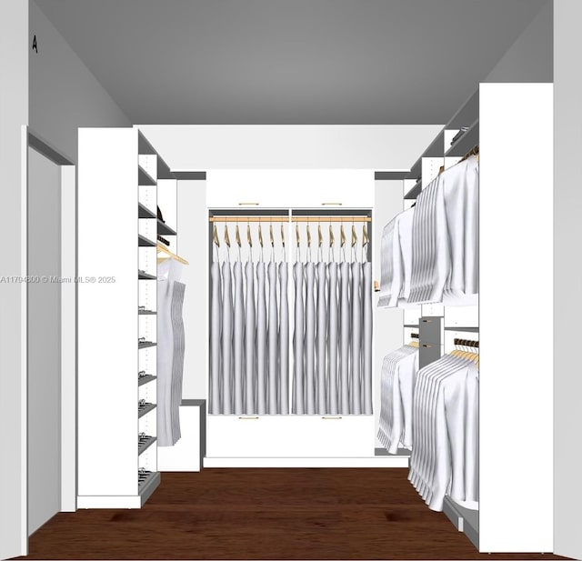 1229 Sorolla Ave, Coral Gables, FL 33134 - spacious closet featuring wood finished floors