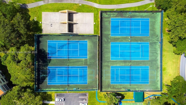 aerial view