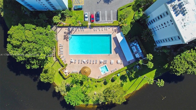 drone / aerial view