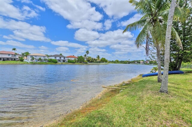 18271 SW 27th St, Miramar, FL 33029 - water view featuring nearby suburban area
