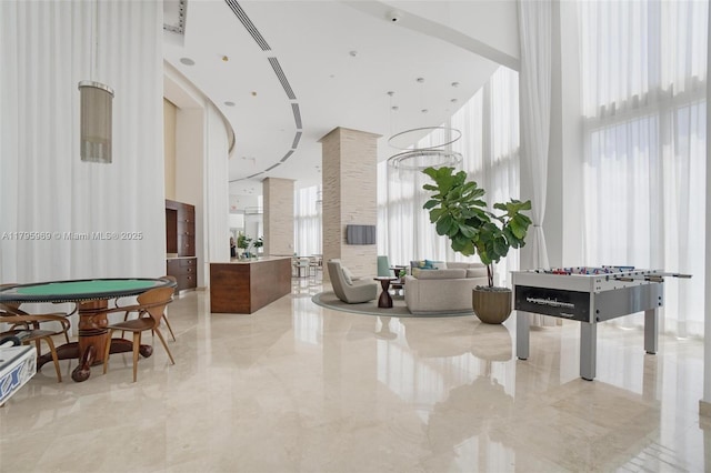 view of building lobby