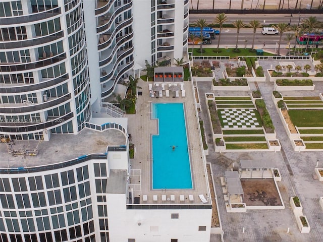 drone / aerial view