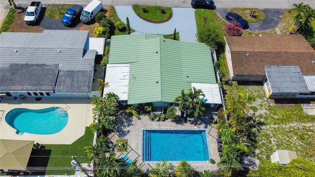 7691 NW 15th Ct, Pembroke Pines, FL 33024 - aerial view of a pool area