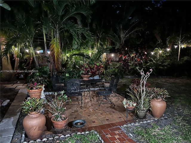 view of patio / terrace featuring outdoor dining area
