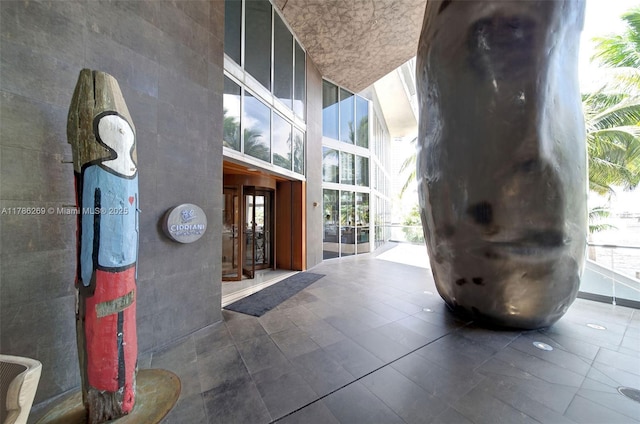view of community lobby