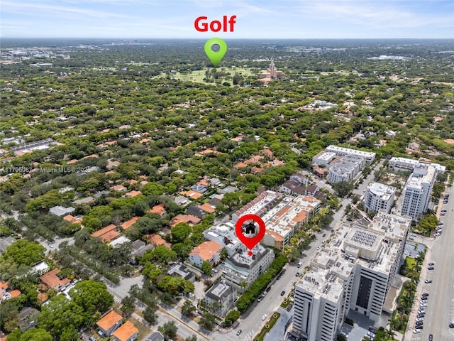 drone / aerial view