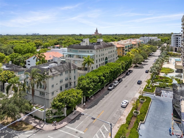 aerial view