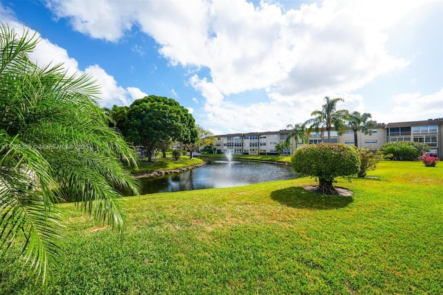 property view of water