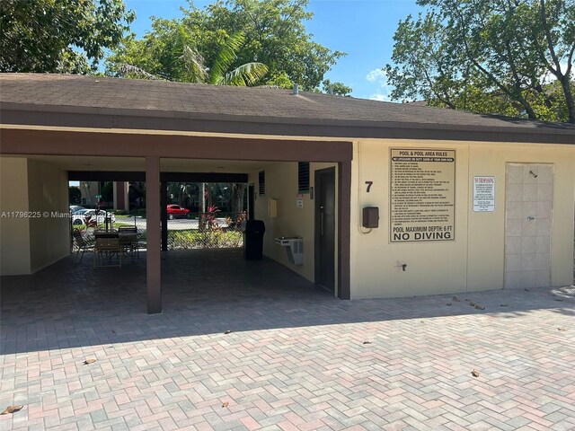 850 SW 133rd Ter Unit 312B, Pembroke Pines, FL 33027 - view of garage