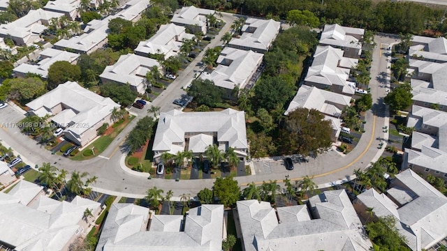 birds eye view of property featuring a residential view