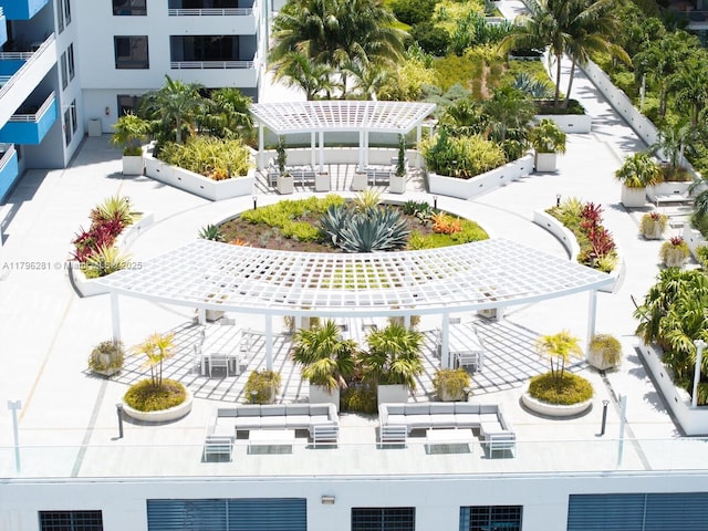 bird's eye view