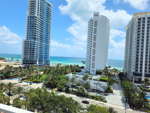 property view of water