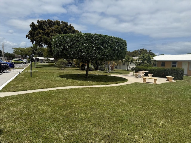 3800 NE 21st Ave Unit 12, Lighthouse Point, FL 33064 - view of home's community with a lawn