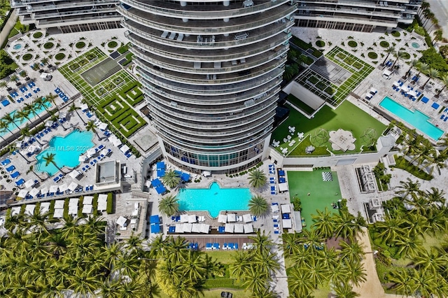 aerial view