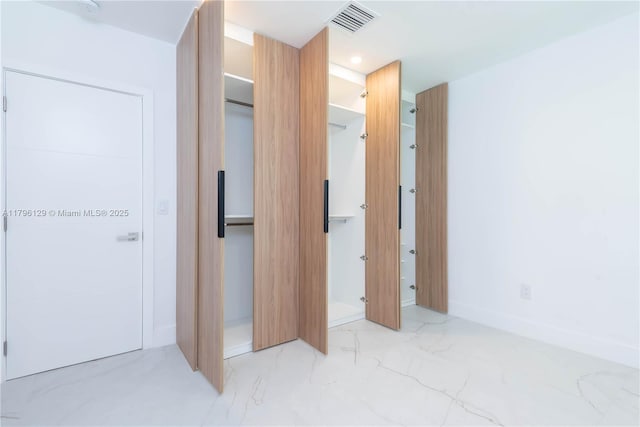 interior space featuring visible vents