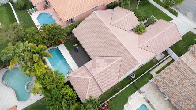 drone / aerial view