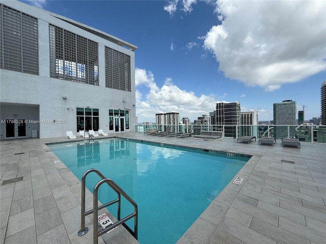133 NE 2nd Ave Unit 1905, Miami, FL 33132 - community pool featuring a patio area