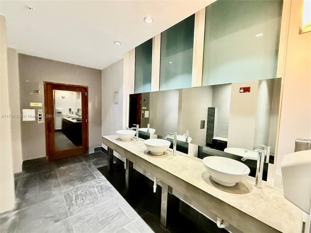 133 NE 2nd Ave Unit 1905, Miami, FL 33132 - full bath with double vanity