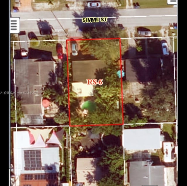 5706 Simms St, Hollywood, FL 33021 - aerial map of property and surrounding area