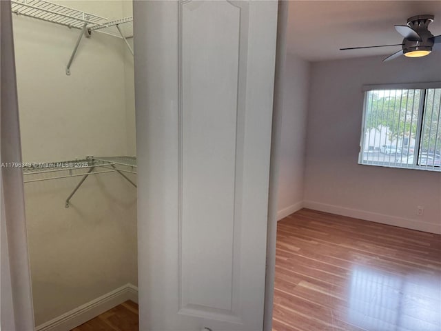 view of closet