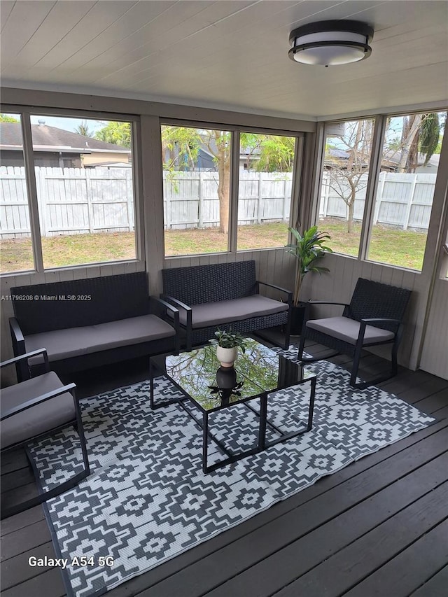 423 SW 80th Ave, North Lauderdale, FL 33068 - sunroom / solarium with an outdoor hangout area