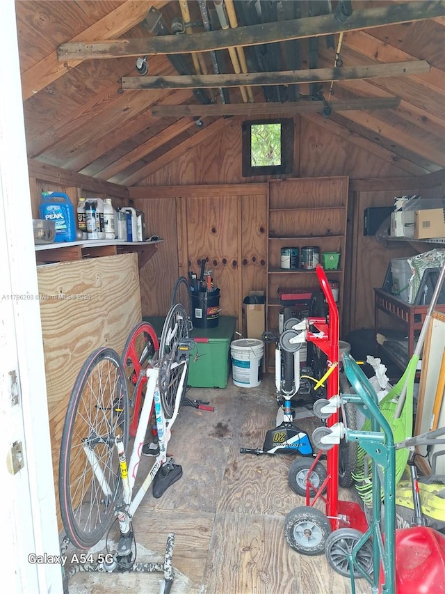 423 SW 80th Ave, North Lauderdale, FL 33068 - storage room with a garage