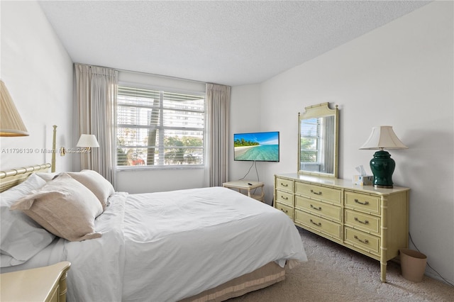 1980 S Ocean Dr Unit Mk, Hallandale Beach, FL 33009 - bedroom featuring carpet and a textured ceiling