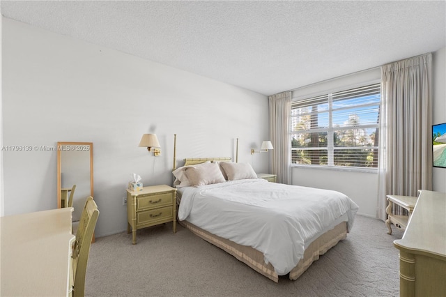 1980 S Ocean Dr Unit Mk, Hallandale Beach, FL 33009 - bedroom featuring carpet floors and a textured ceiling
