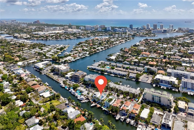 429 Hendricks Isle, Fort Lauderdale, FL 33301 - view of urban area featuring a nearby body of water