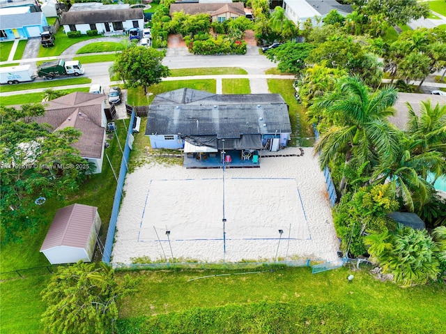 18231 SW 90th Ct, Palmetto Bay, FL 33157 - birds eye view of property featuring a residential view