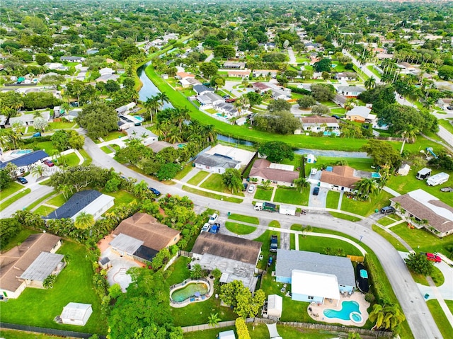 18231 SW 90th Ct, Palmetto Bay, FL 33157 - bird's eye view featuring a residential view