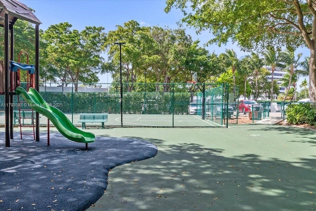 4000 Towerside Ter Unit 704, Miami, FL 33138 - community playground with fence
