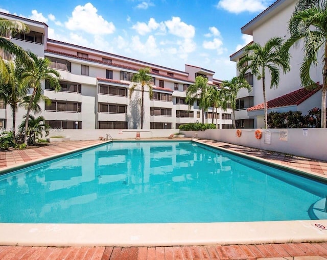 view of community pool