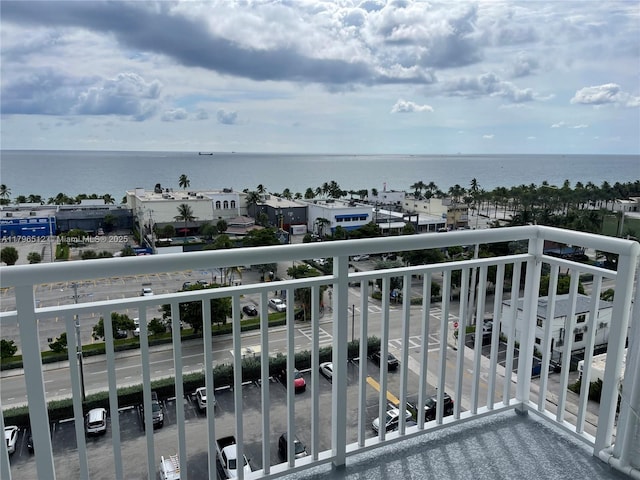 200 S Birch Rd Unit 1111, Fort Lauderdale, FL 33316 - balcony featuring a water view