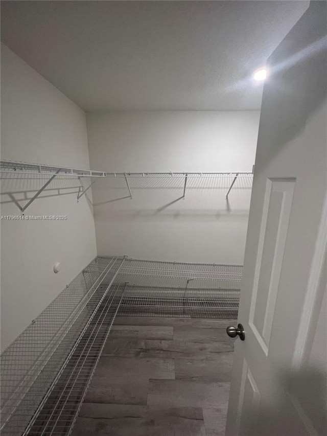 203 Palmwood Dr, Palm Coast, FL 32164 - spacious closet featuring wood finished floors