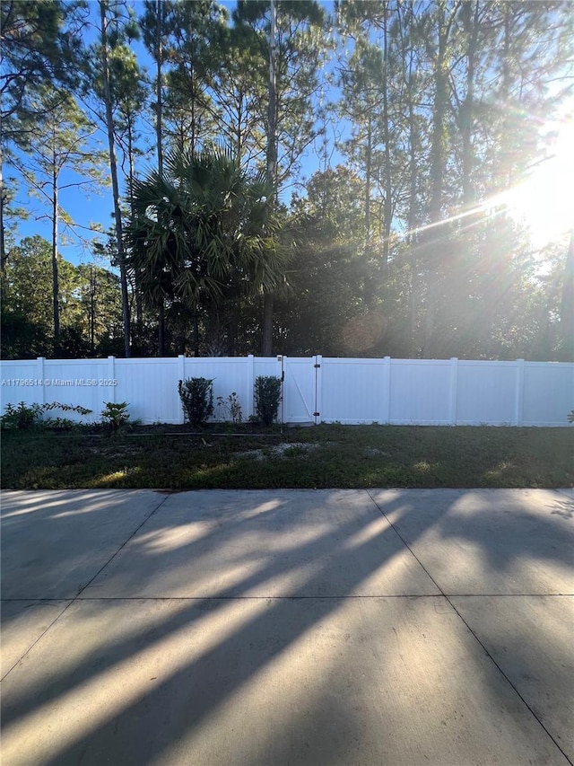 203 Palmwood Dr, Palm Coast, FL 32164 - view of patio / terrace with fence private yard