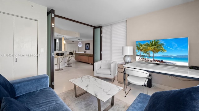 1900 Sunset Harbour Dr Unit 2008, Miami Beach, FL 33139 - view of living area