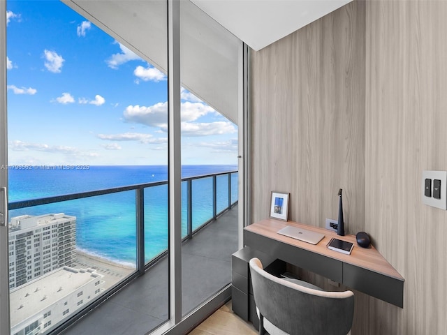 3101 S Ocean Dr Unit 2905, Hollywood, FL 33019 - balcony with a water view