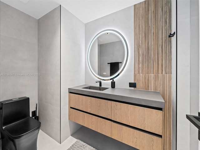 3101 S Ocean Dr Unit 2905, Hollywood, FL 33019 - bathroom with vanity and toilet