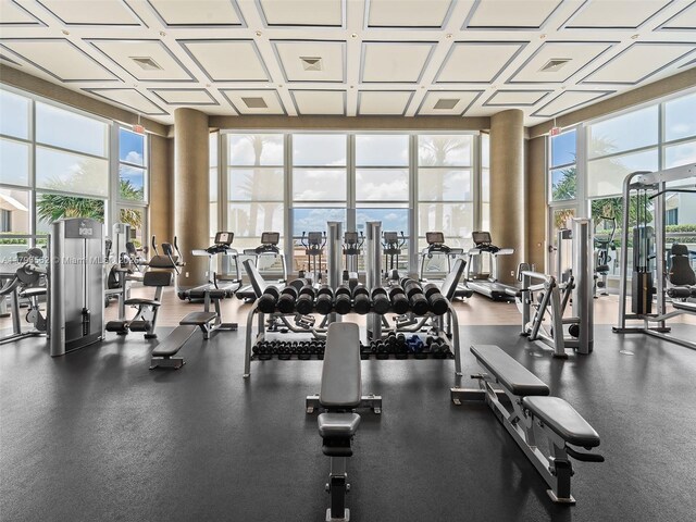 3101 S Ocean Dr Unit 2905, Hollywood, FL 33019 - view of gym
