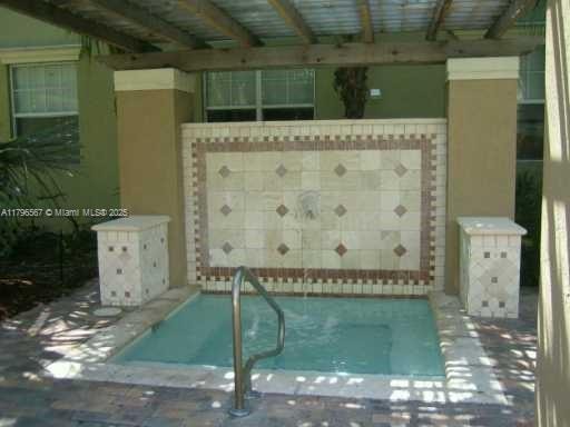 view of pool