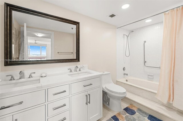 4001 Hillcrest Dr Unit 1017, Hollywood, FL 33021 - office space featuring light carpet and ceiling fan