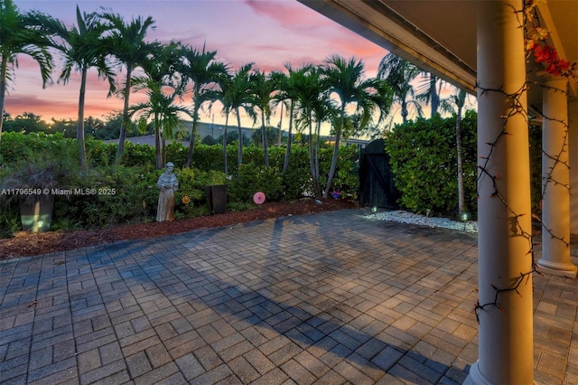 view of patio
