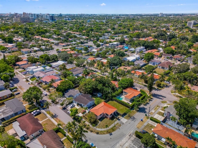 aerial view