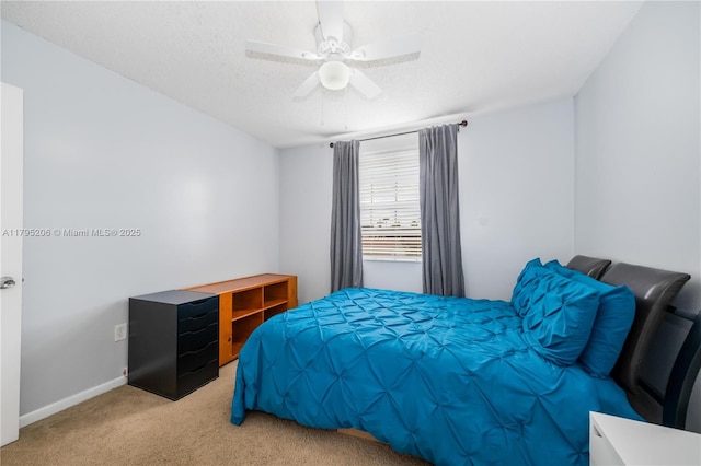 1249 NW 126th Ter, Sunrise, FL 33323 - bedroom featuring carpet, a ceiling fan, and baseboards