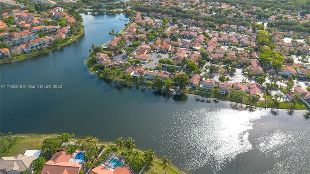 1249 NW 126th Ter, Sunrise, FL 33323 - aerial view of residential area featuring a large body of water